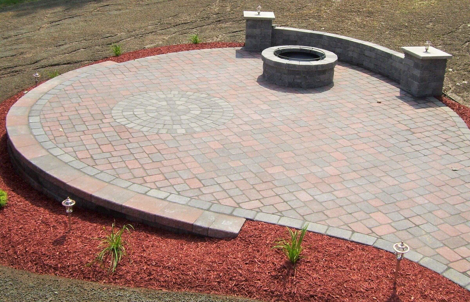 Fire Pit Area — Beaver County, PA — McCreary's Lawn Care