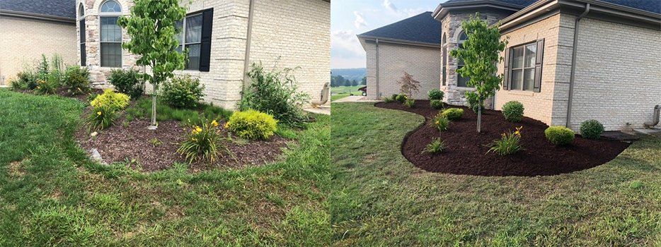 Before And After New Landscaping — Beaver County, PA — McCreary's Lawn Care