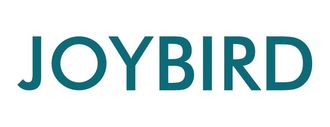 JOYBIRD teal text logo on white background.