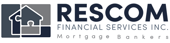 Logo of RESCOM Financial Services Inc. with a house icon.