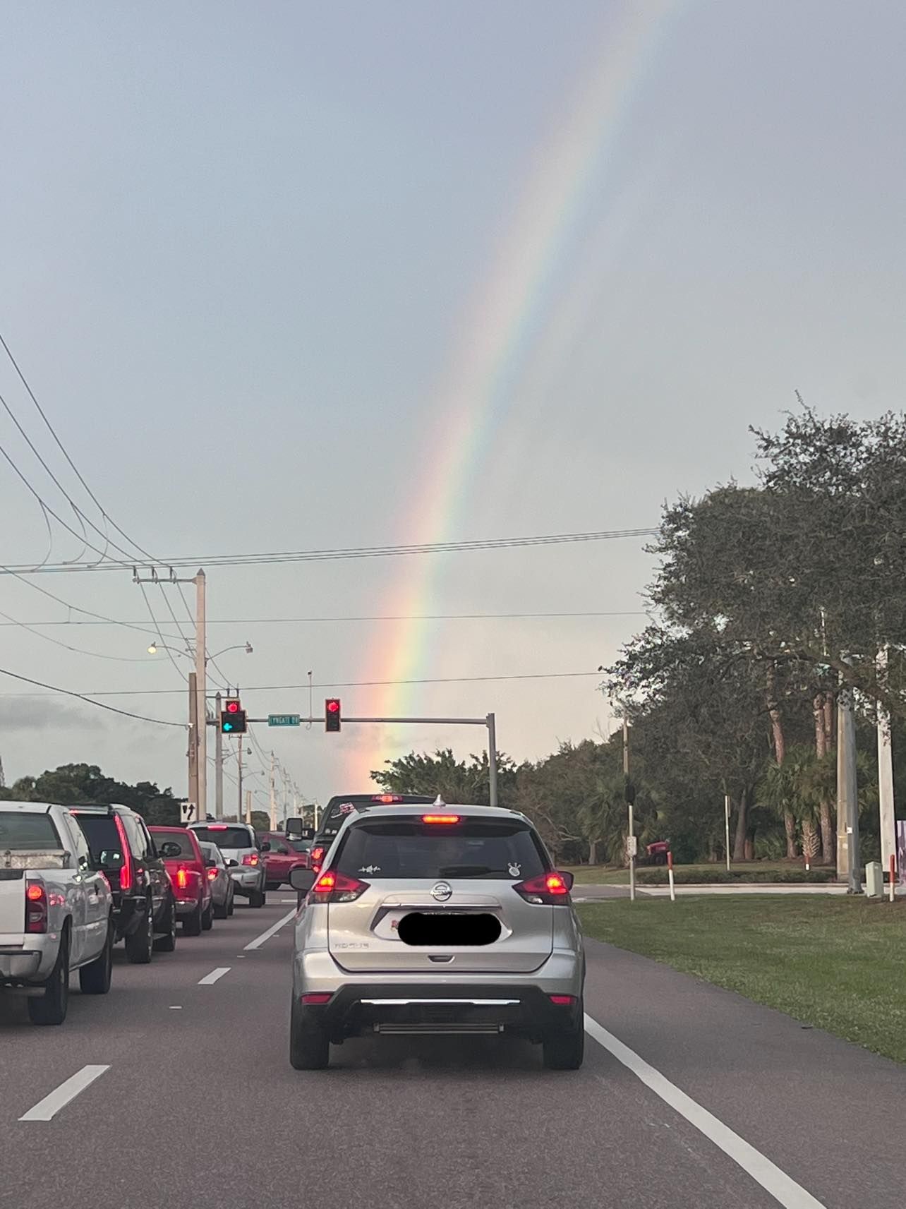 On the way to job in Stuart