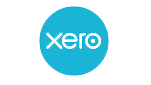 the xero logo is in a blue circle on a white background .