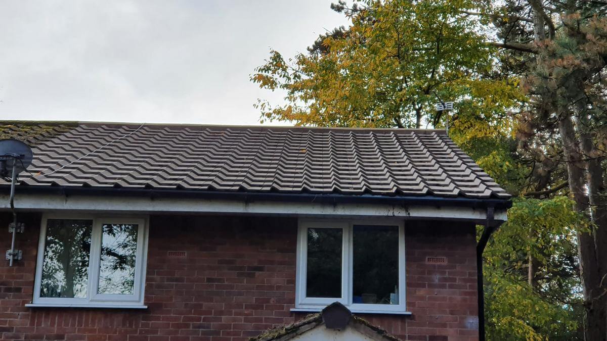 Roof cleaning in Ashton on Mersey