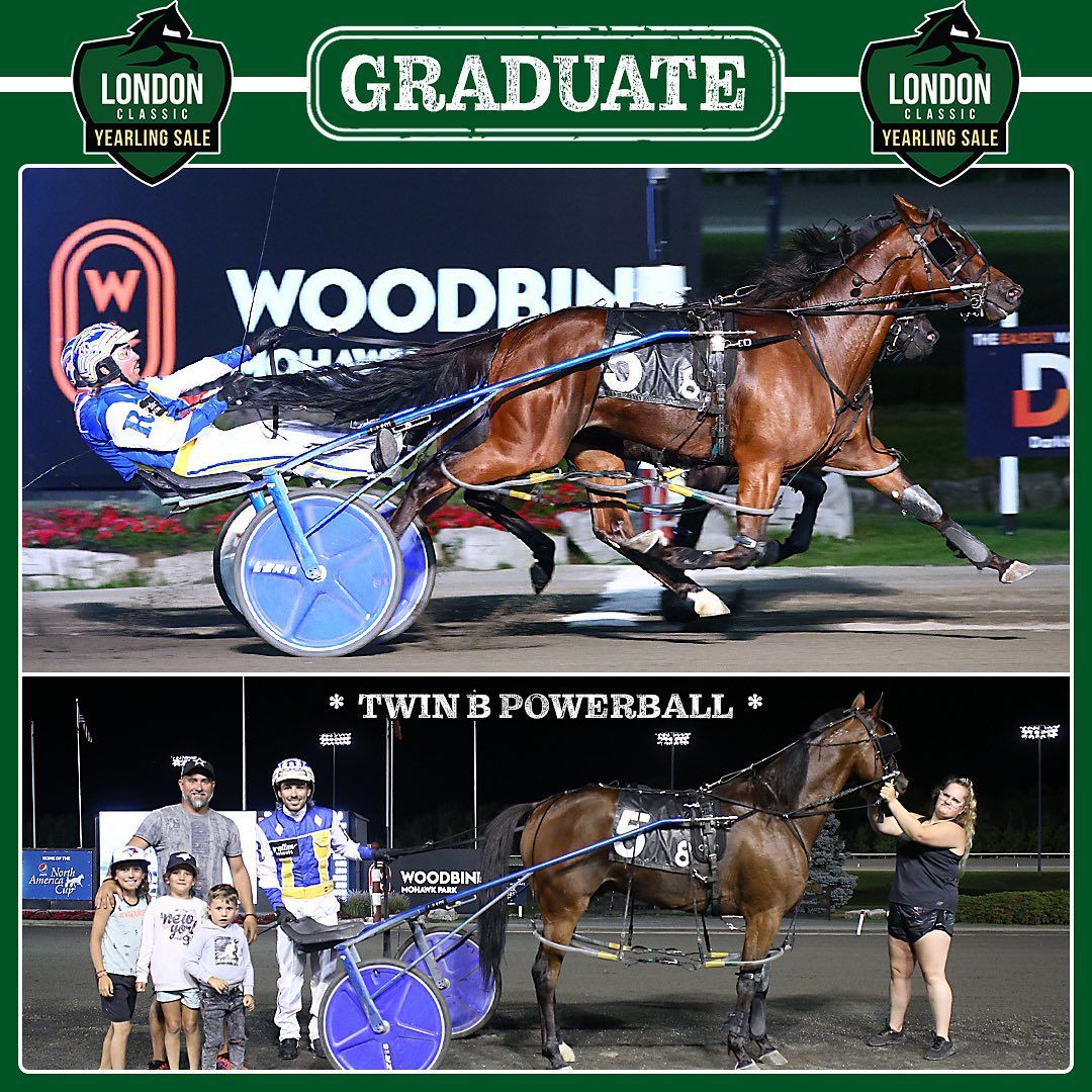 Twin B Powerball Wins At Woodbine Mohawk!