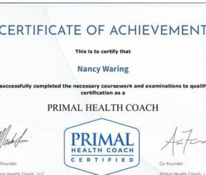 Certificate of achievement