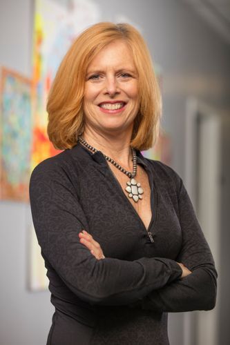 Nancy waring smiling