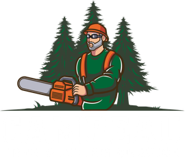 Campeau Tree Logo with white text