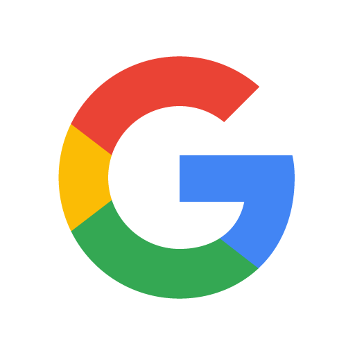 the google logo is a rainbow colored circle with the letter g in the middle . | Rosecrans Dental Group - Bellflower, California