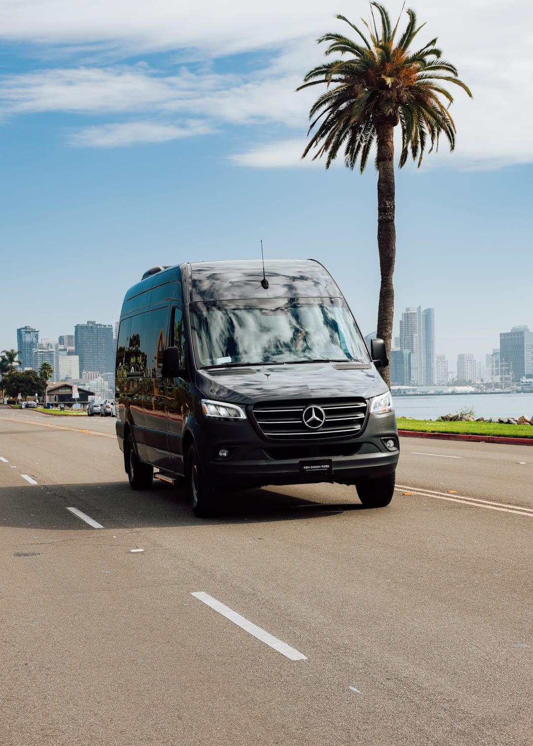 sprinter van transportation for small group travel in San Diego