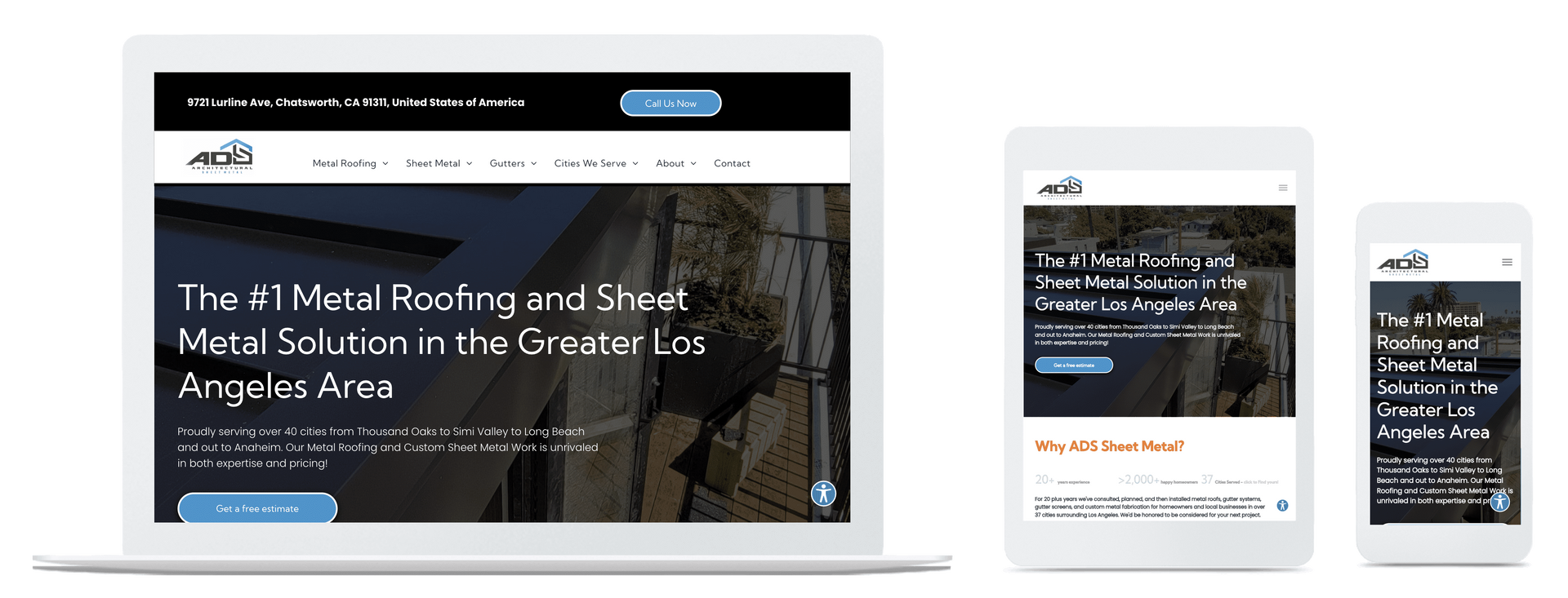 marketing case study,roofing website