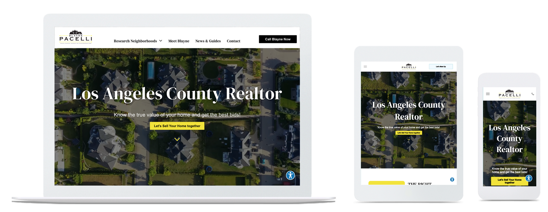 real estate website,custom real estate website