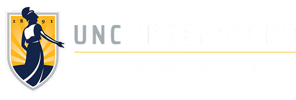 UNCG Logo White