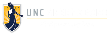 UNCG Logo White