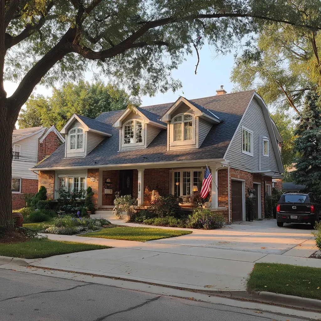 Asphalt shingle roofing Cicero IL contractors providing impact-rated shingle systems, hail damage assessment, emergency tarping, premium laminated shingle installation, gutter and downspout fitting, soffit vent upgrades, energy star approved materials, property value enhancement, certified local specialists.