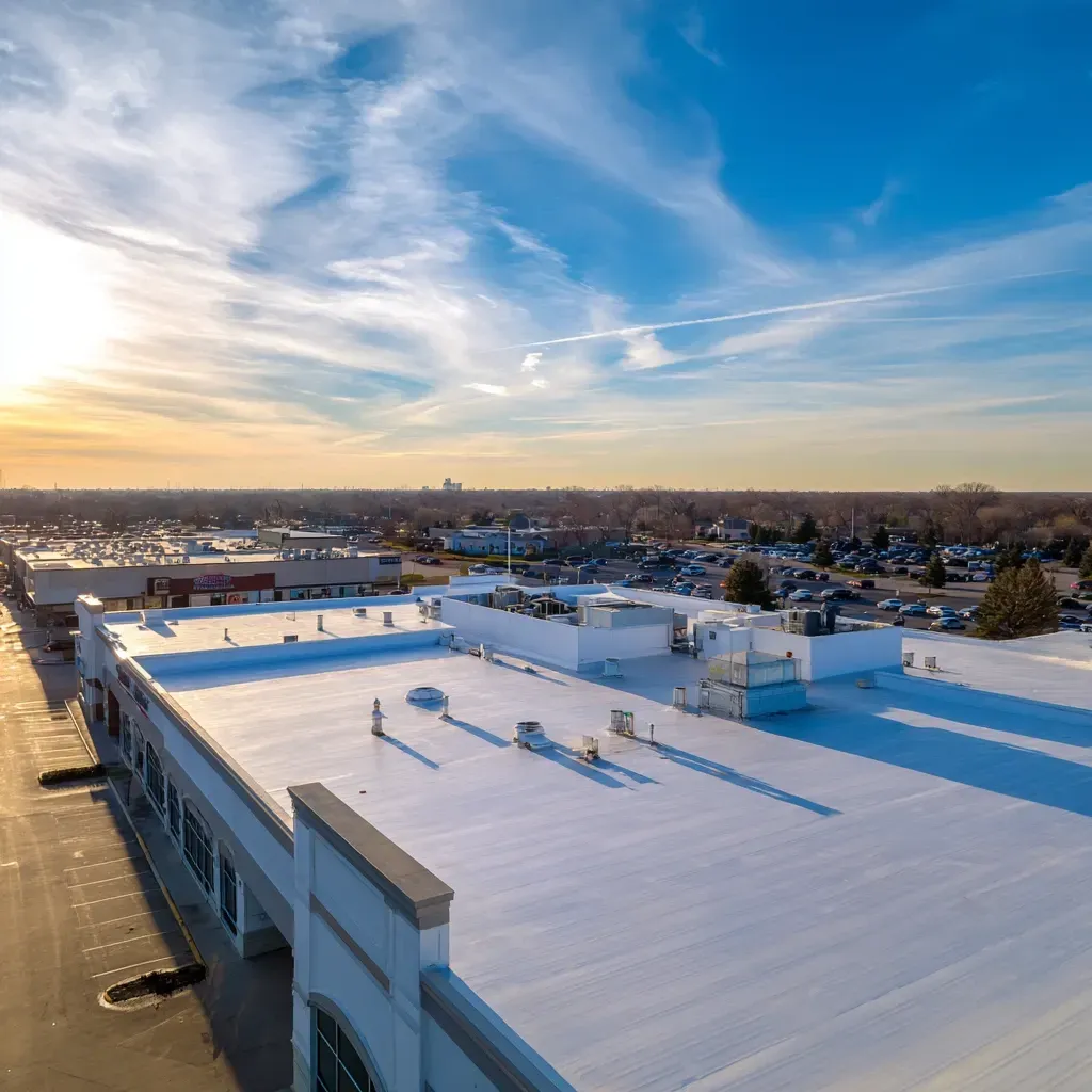 Commercial roof inspection and assessment Cicero IL specialists handling modified bitumen adhesion tests, torch-down seam condition surveys, cap sheet grab adhesion counts, licensed local roof technicians.