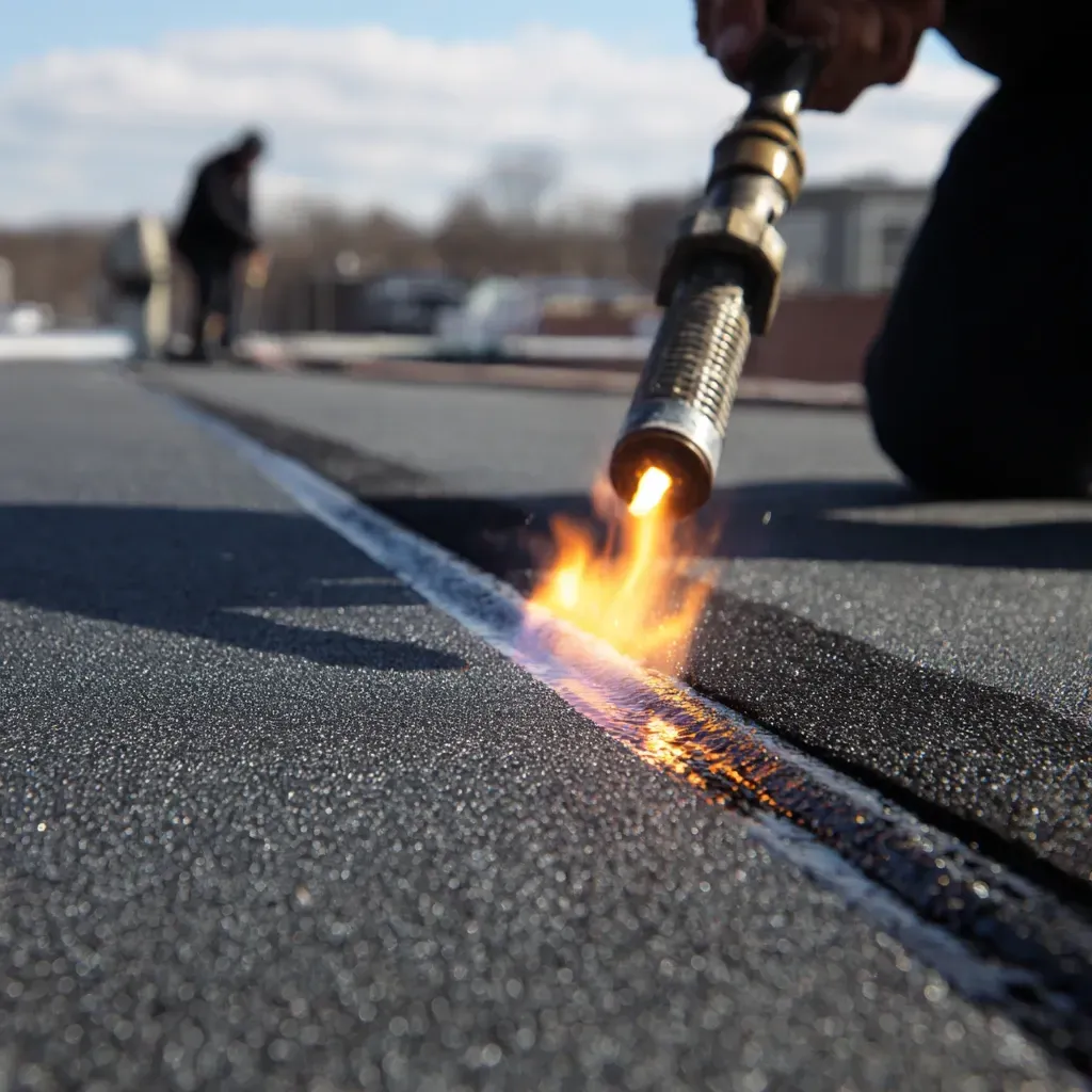 Commercial roof sealing Cicero IL professionals delivering EPDM flashing clamp reseating, seam re-tape adhesion tests, emergency leak response seal kits, certified local contractors.