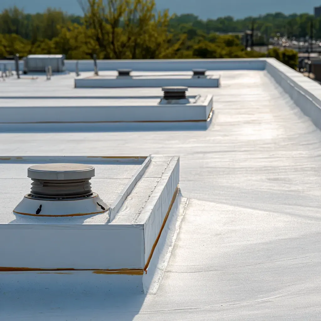 Commercial roof inspection and assessment Cicero IL contractors providing drone-assisted roof surveys, high-resolution aerial imaging, leak trace mapping, joint and penetration inspections, parapet coping stability checks, licensed storm restoration pros.