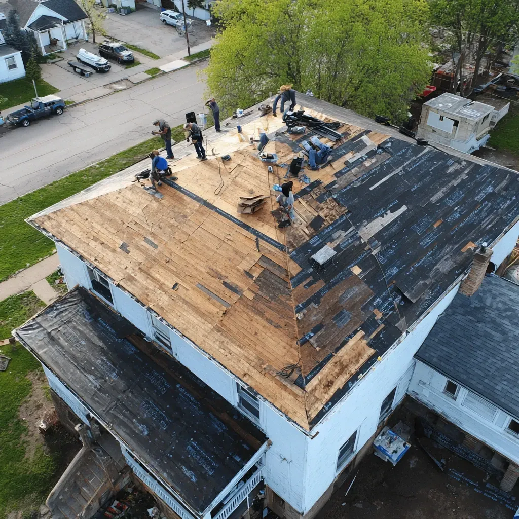 Roofing types Cicero IL include commercial TPO membrane installations, PVC roofing assemblies, EPDM and liquid-applied roof coatings, built-up hot tar roofing, metal deck roof panels, green roof modules, solar-ready shingle systems, reflective elastomeric coatings, gutter integration, soffit and fascia enhancements, attic ventilation solutions, licensed Chicagoland storm experts.