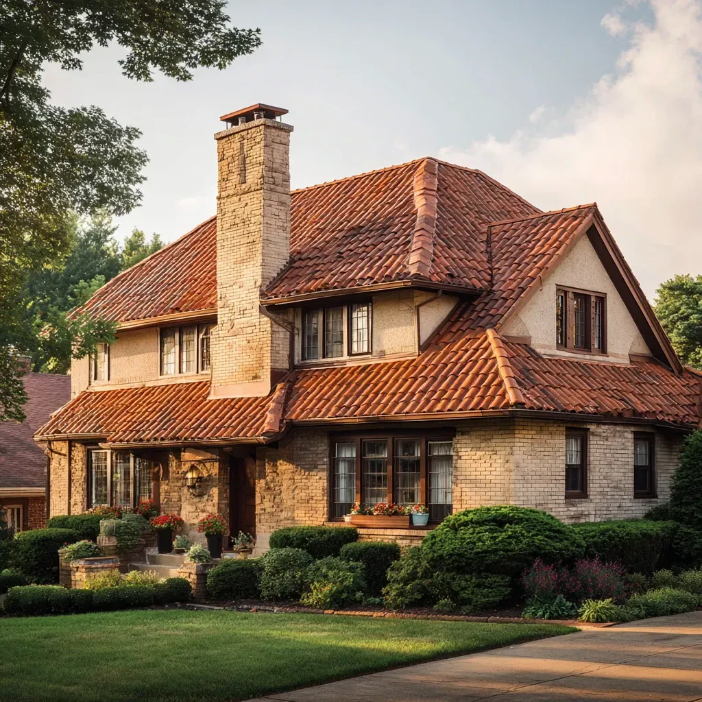 Concrete tile roofing Cicero IL contractors providing interlocking concrete roof tile placements, wind uplift strap installation, impact-resistant tile coatings, moisture-resistant underlayment, deck waterproofing, ridge vent installation, gutter guard fitting, storm damage inspections, certified local professionals.