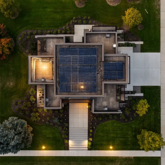 Cicero IL eco-friendly roofing specialists installing recycled composite shingles, green roof modules, solar shingle integration, energy-efficient underlayment, certified sustainable contractors.