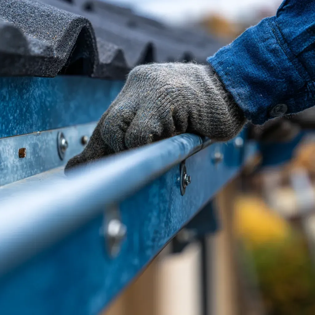 Commercial flat roof repair Cicero IL team offering BUR cap sheet reapplication, gravel ballast redistribution, flashing seam patching, parapet coping seal resets, licensed crews.