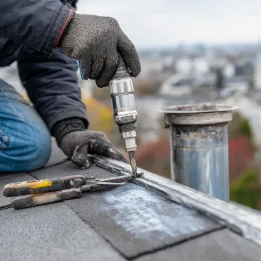 Premium roofing Cicero IL providing high-end slate and tile installations, custom metal roofing systems, copper flashing, architectural accents, licensed Chicagoland artisans.