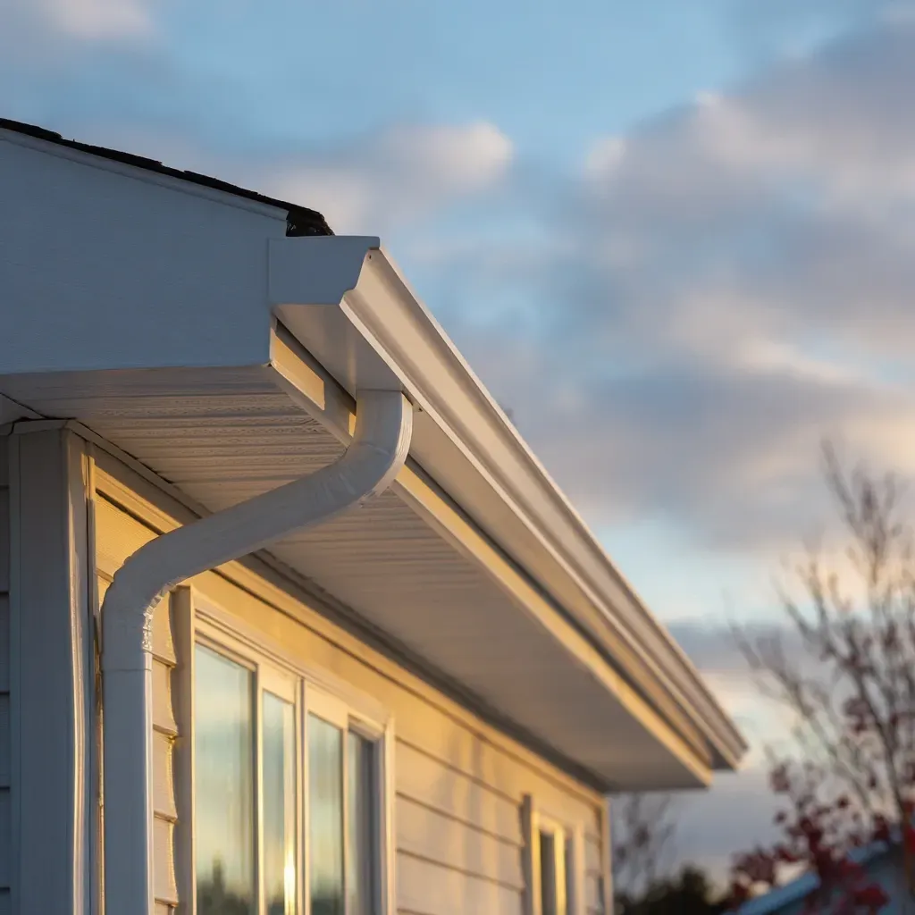 Gutters, soffits, fascia and maintenance Cicero IL contractors delivering aluminum K-style gutters, micro-mesh leaf filters, attic ventilation soffit vents, composite fascia board installation, gutter slope correction, drip edge sealing, seasonal debris removal, certified service technicians.