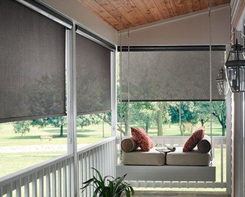 outdoor roller shade