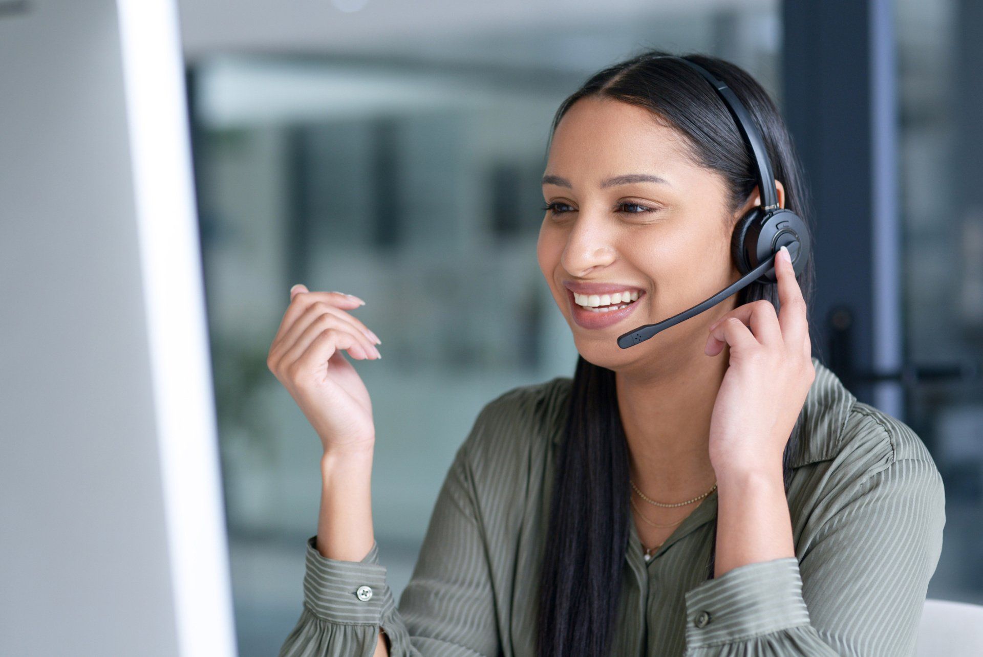 Call Centre Agent Working in Office — Mesa, AZ — MVA Solutions