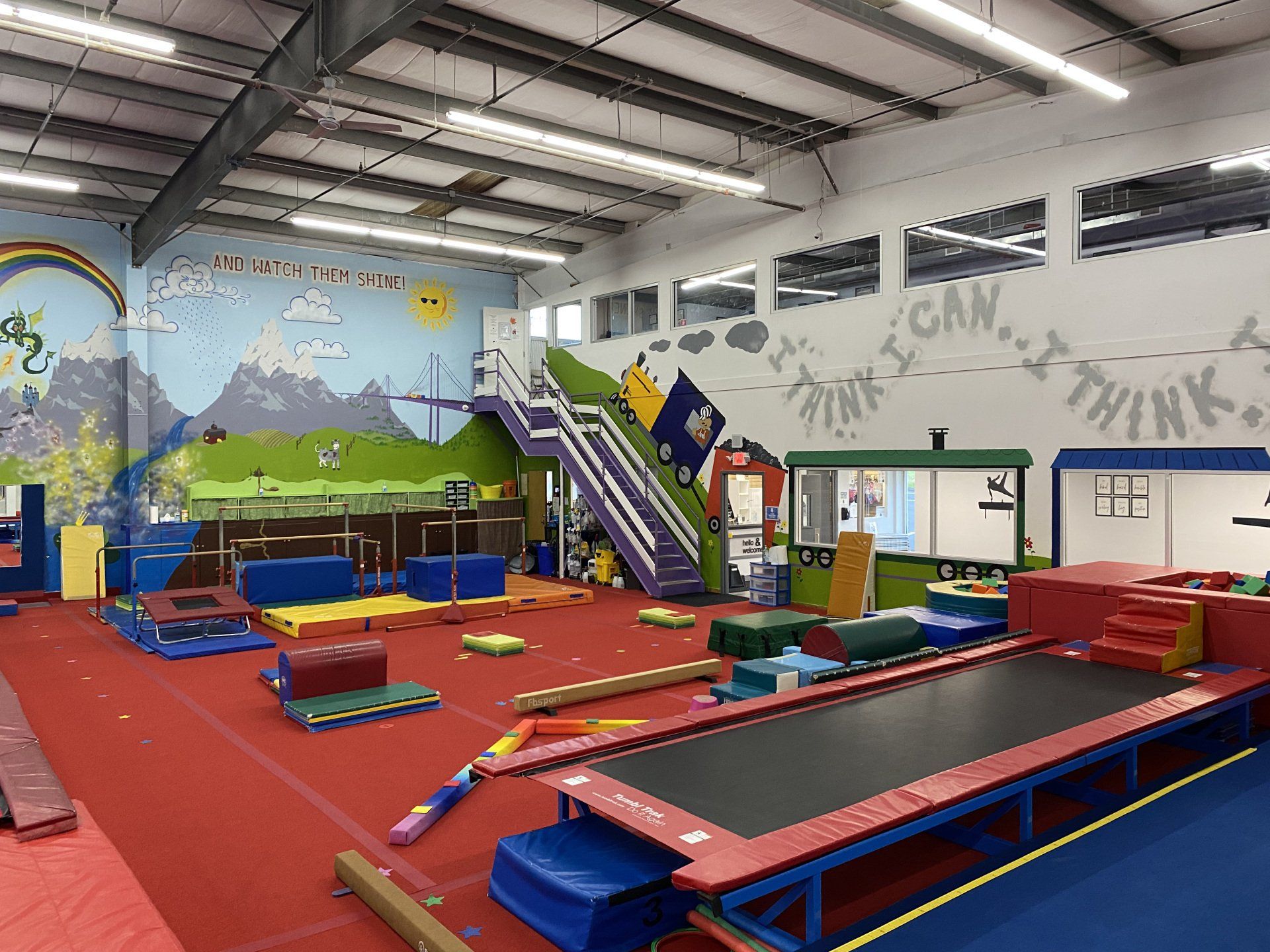 Western Mass Gymnastics kids Gym Photos