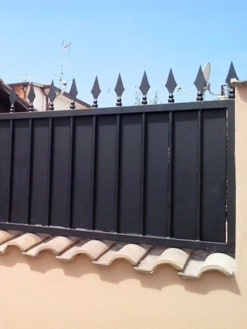 recinzione in ferro battuto
