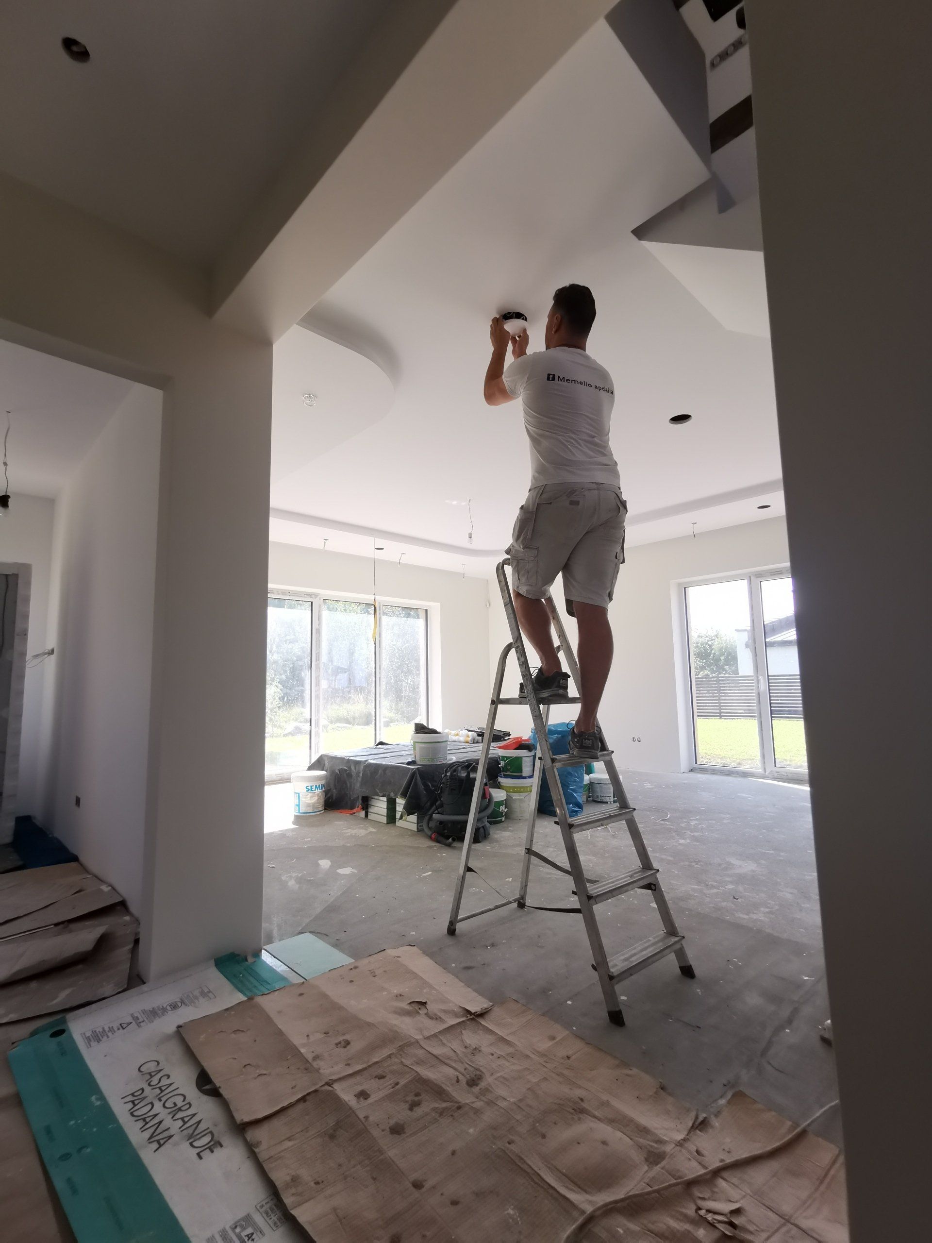 vidaus apdailos darbai