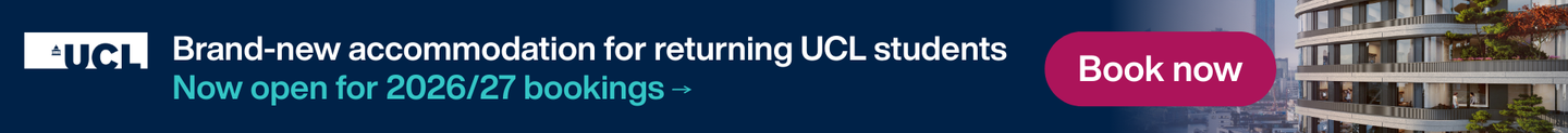 UCL x Urbanest Canary Wharf accommodation open for 2026/27 bookings
