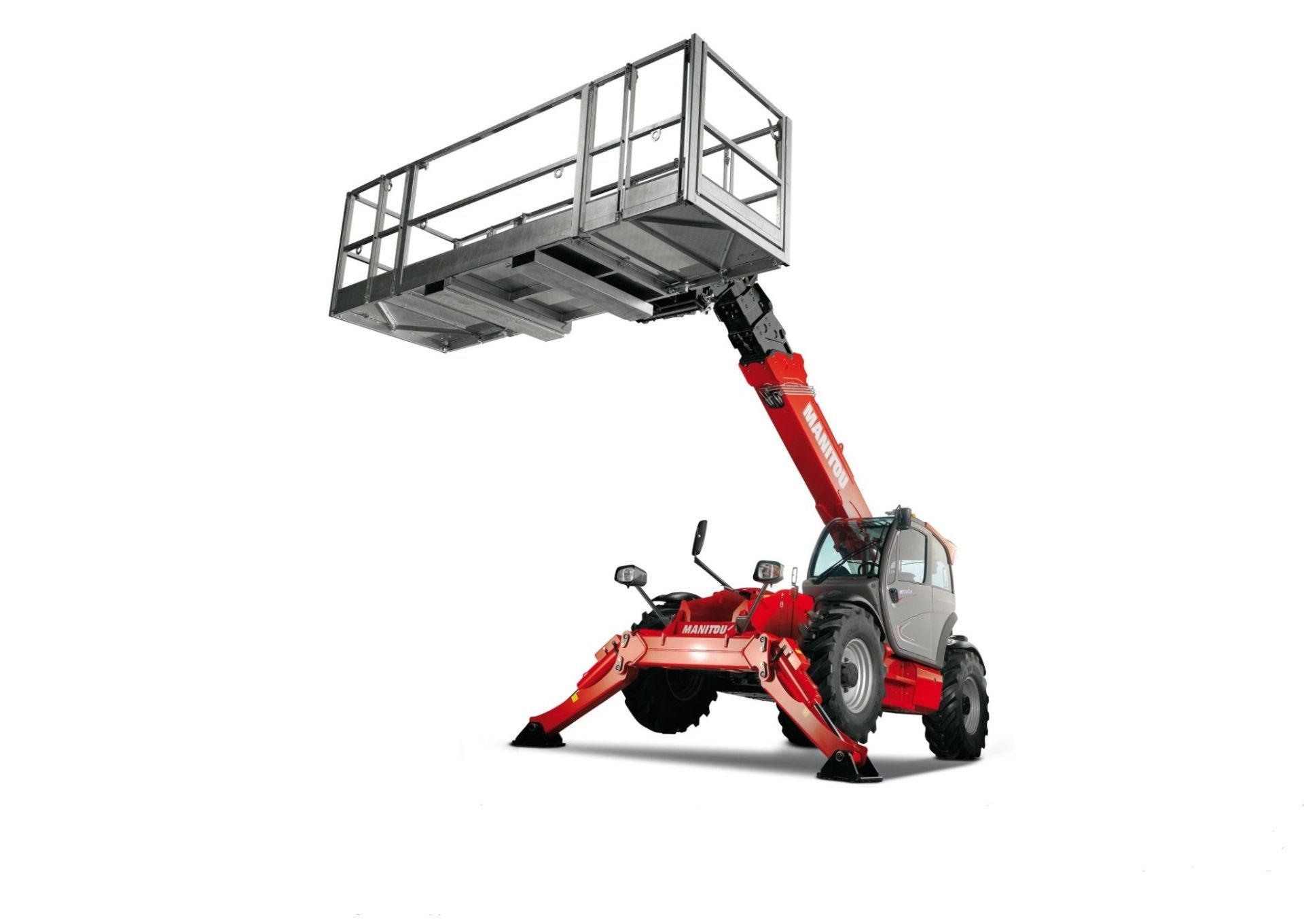 automezzo elevatore in azione 5