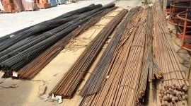 barre in ferro per basamenti edili