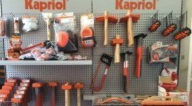 esposizione di strumenti da lavoro