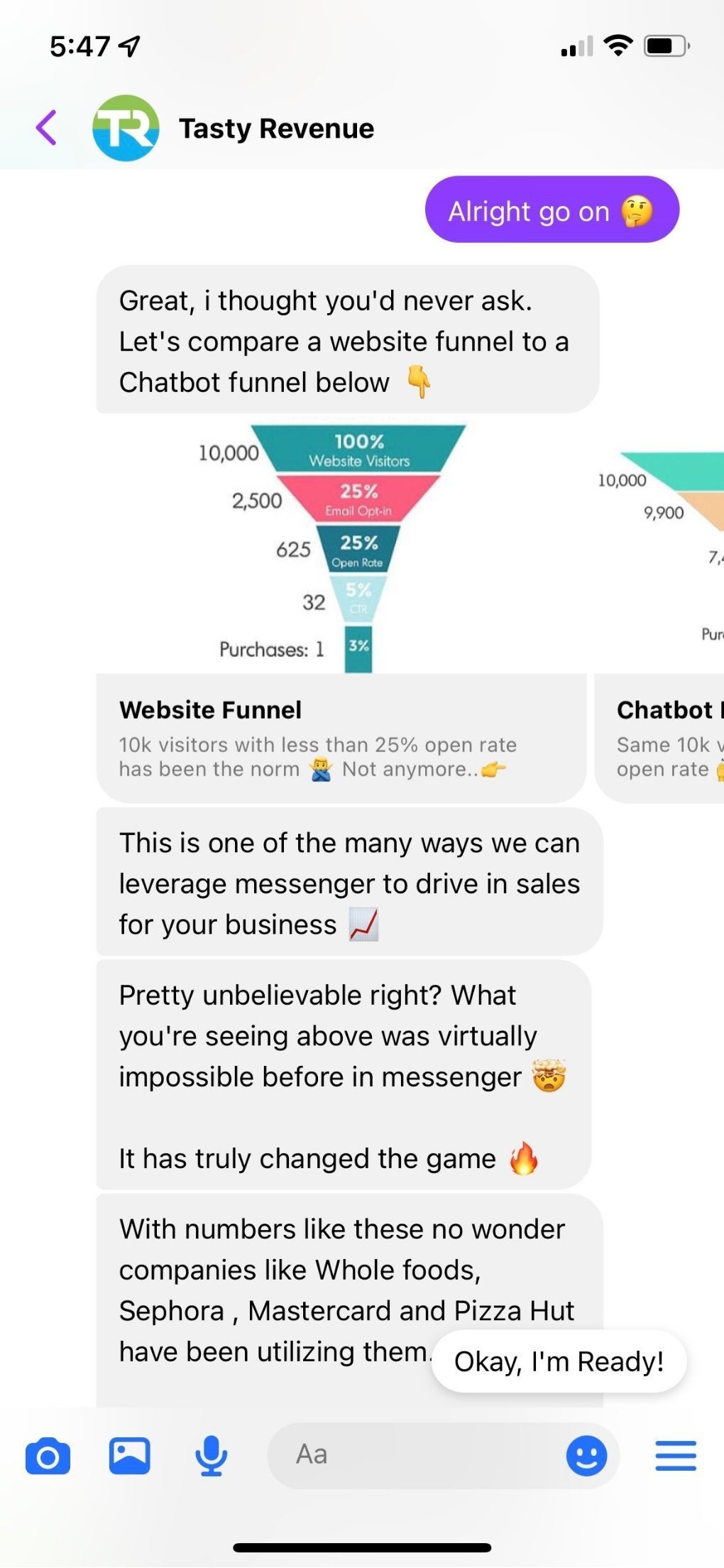 Home developer  messenger bot
