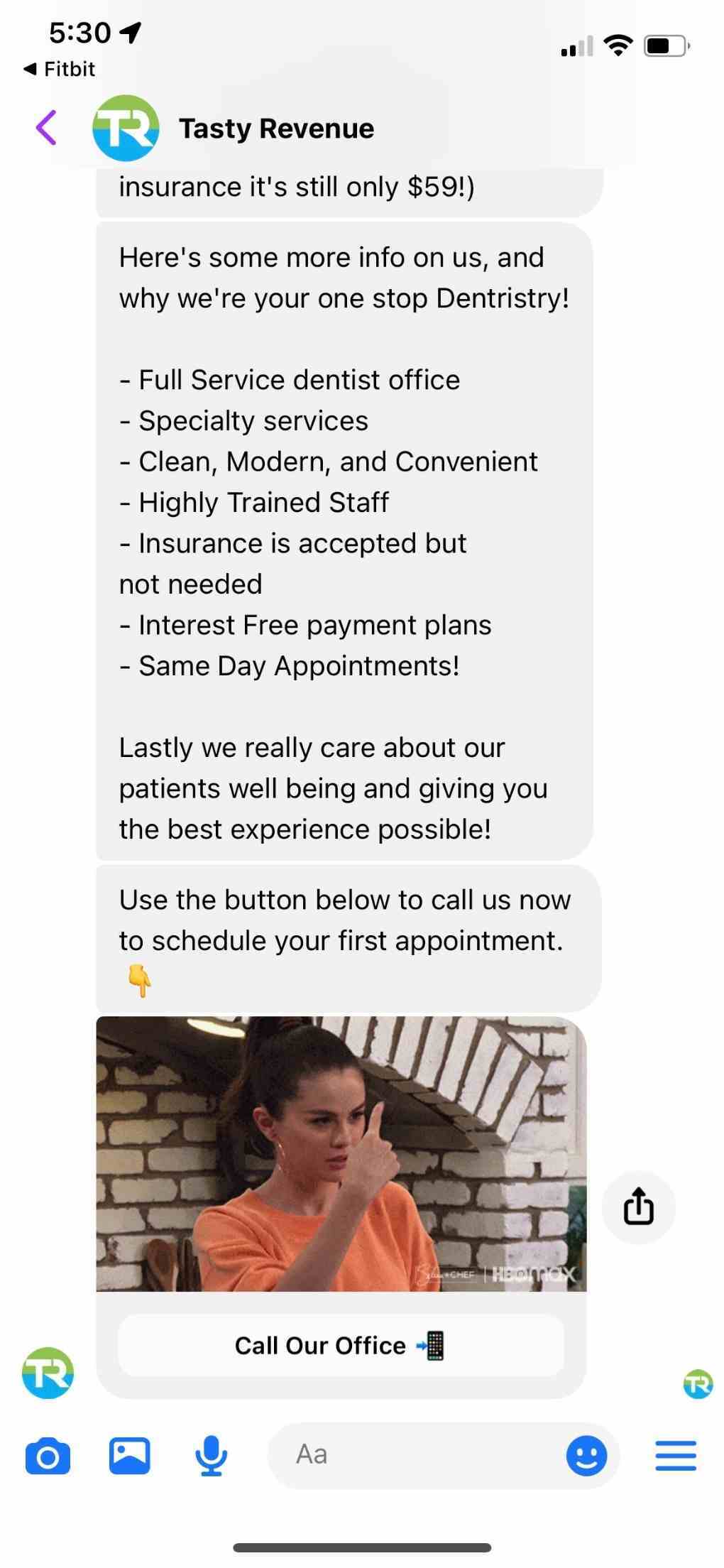 Home developer  messenger bot