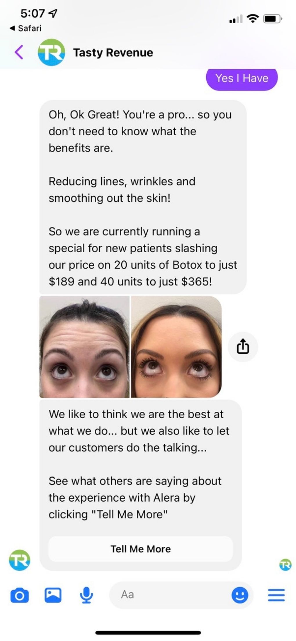 Home developer  messenger bot