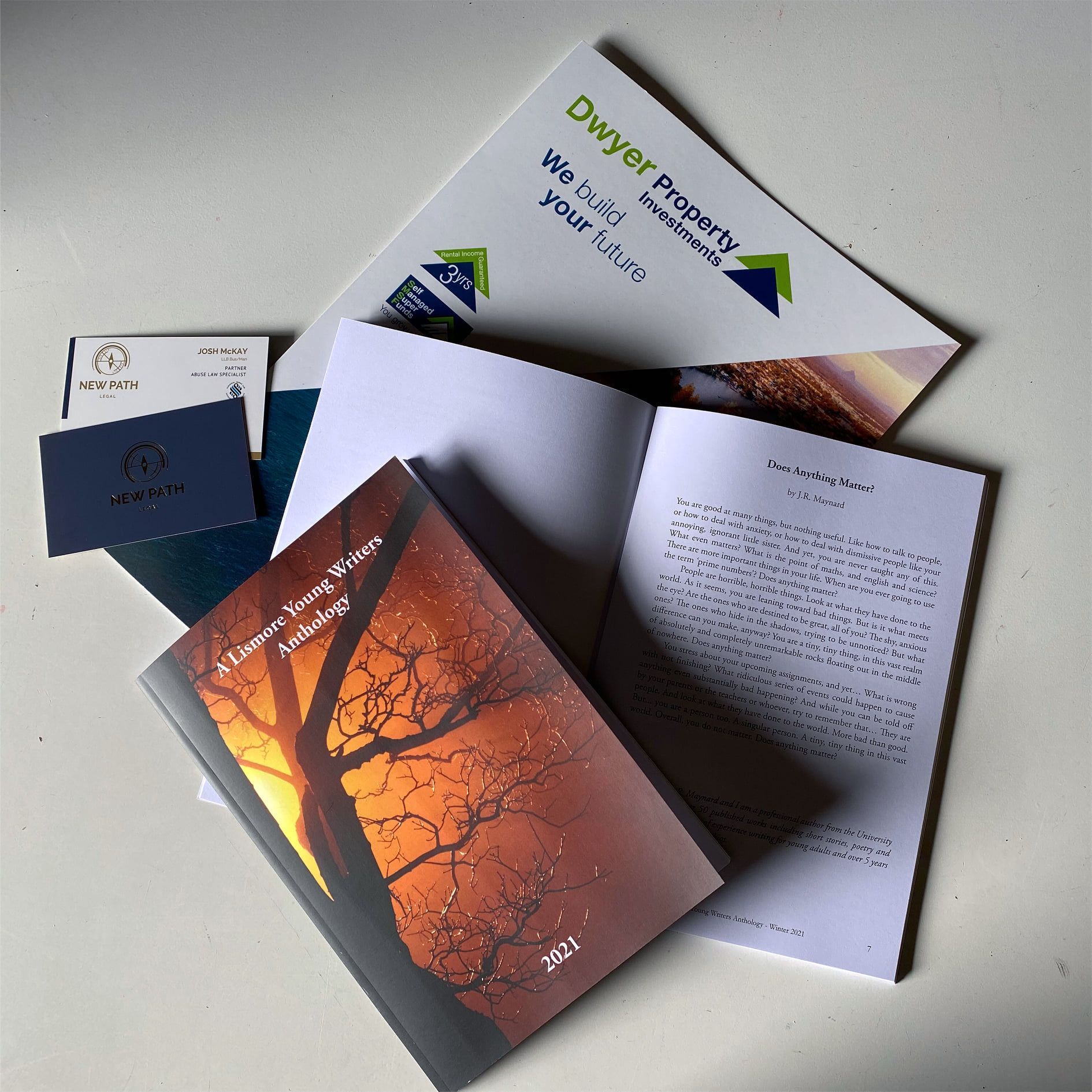 Assortment of Dwyer Property Marketing Materials and A Booklet  — Digi Print Pro in Bangalow, NSW