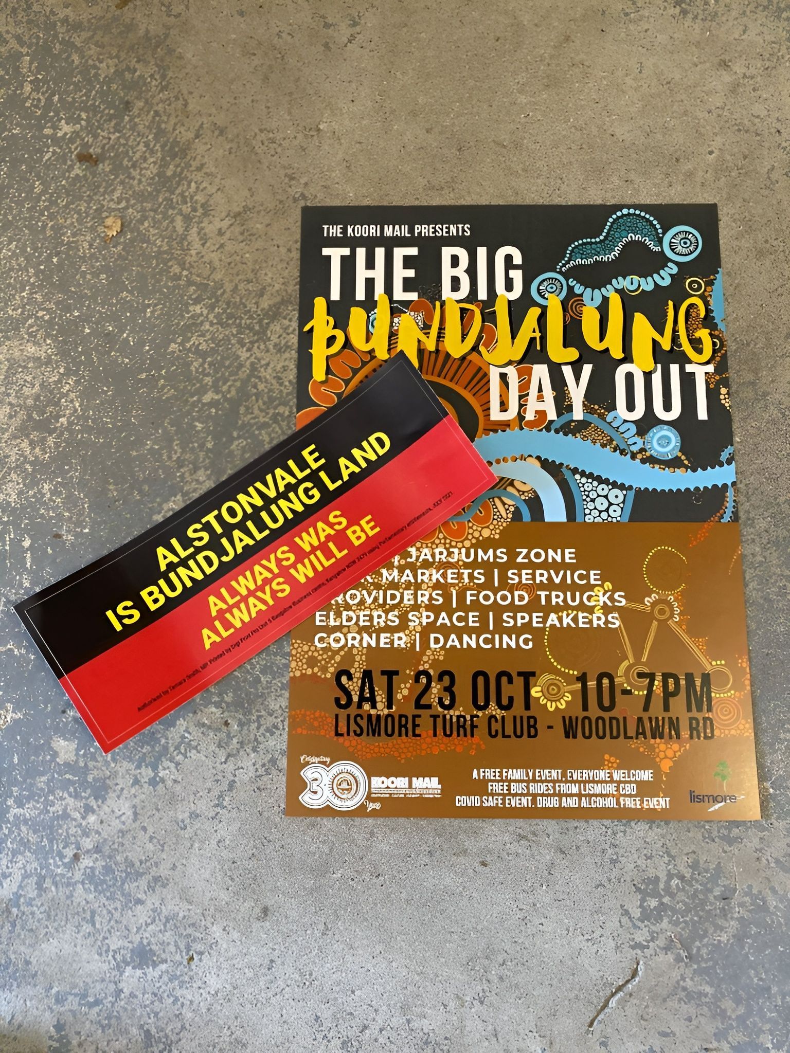 Flyer for The Big Bundjalung Day Out Event at Lismore Tuff Club — Digi Print Pro in Bangalow, NSW