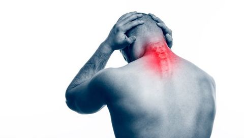 Pain Relief — Man Having Pain On The Neck in Wenatchee, WA