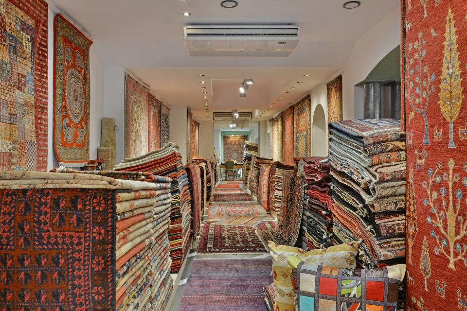esposizione di tappeti