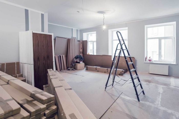 Unfinished House Construction — Baltimore, Maryland — C & F Greystone
