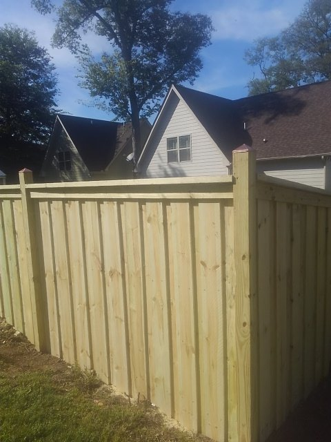 residential privacy fence Clarksville, TN
