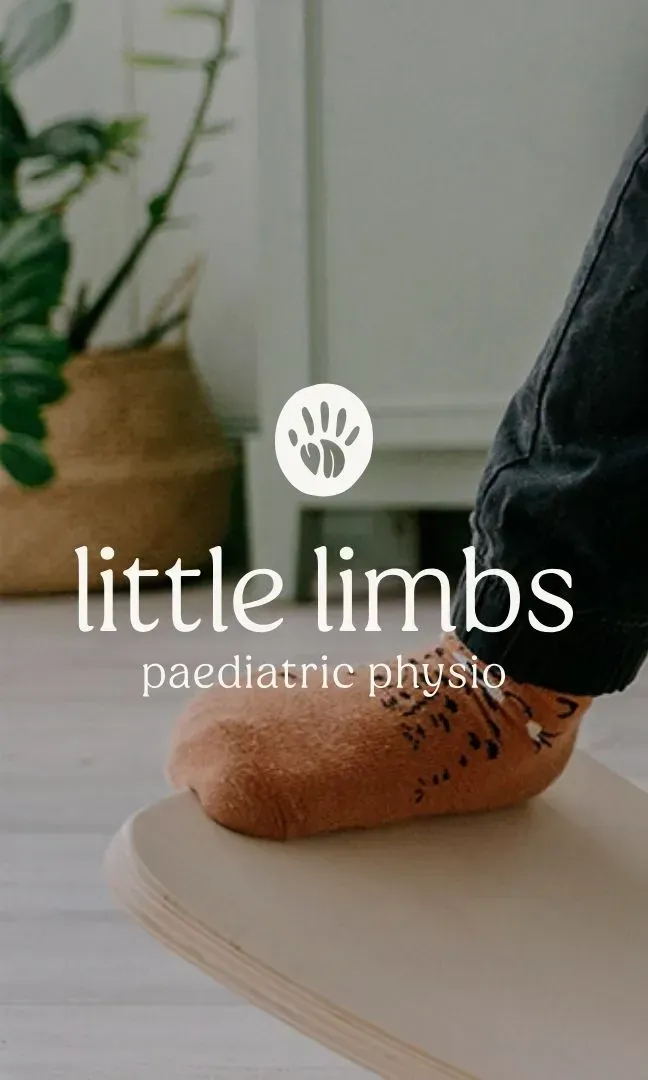 Little Limbs Physiotherapy logo and brand design, physiotherapy marketing project