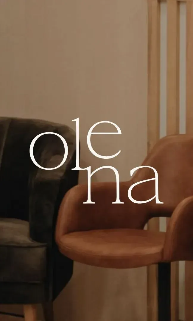 Olena Dermatology health logo & brand design, health marketing project