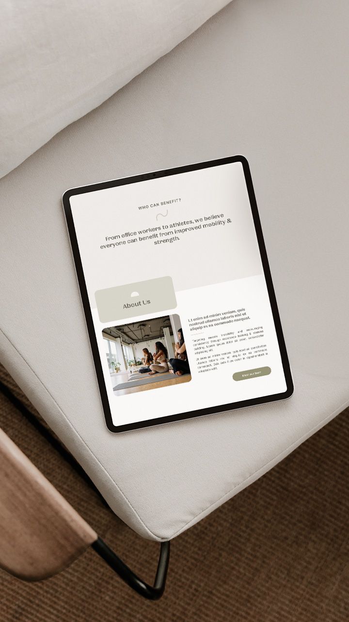 website design for health and wellness businesses, australian website design