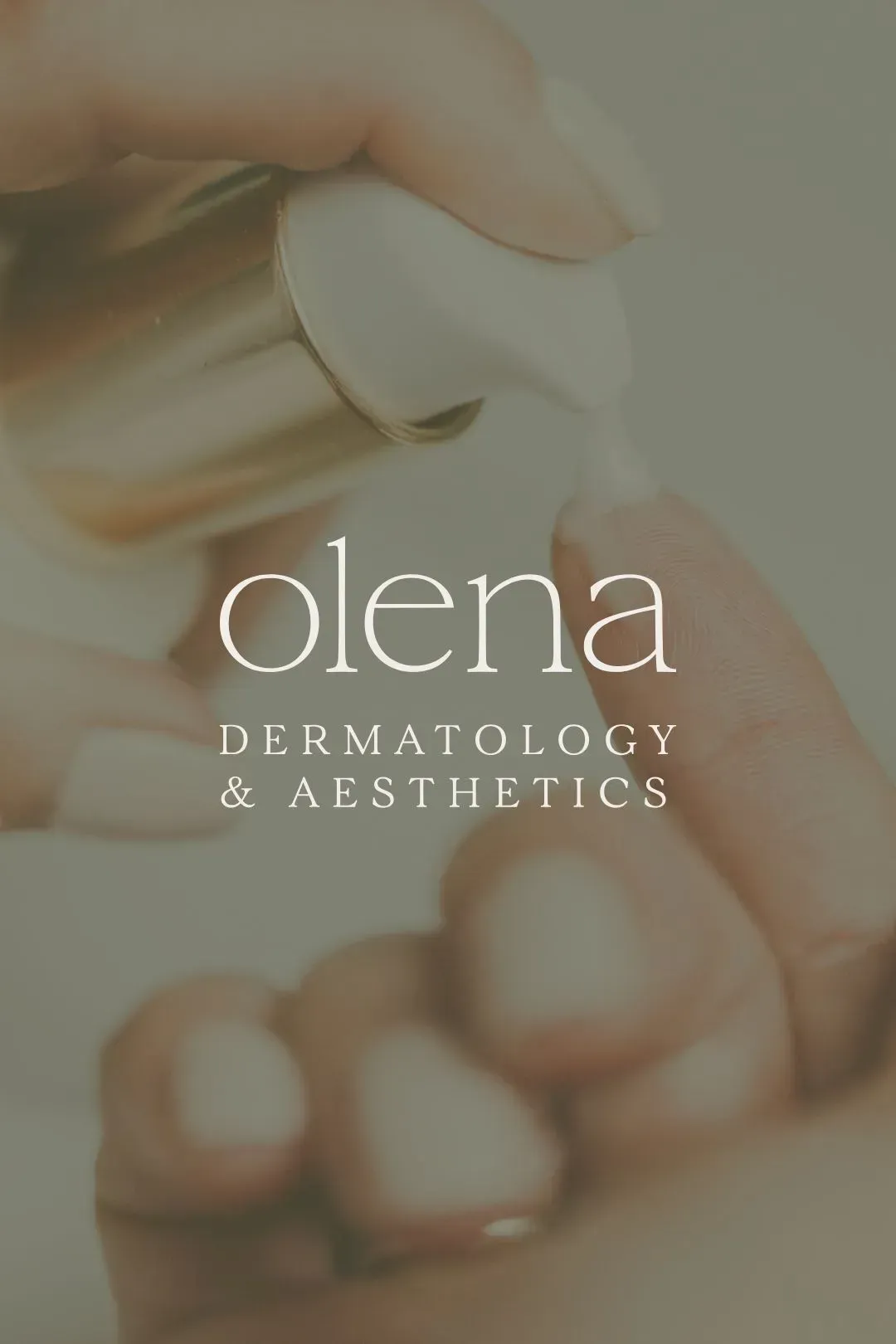 logo brand design for health and wellness, brand design for dermatologist