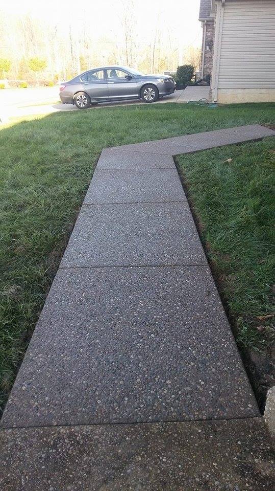Sidewalk Building Service — Gravel Sidewalk Pathway in Louisville, KY